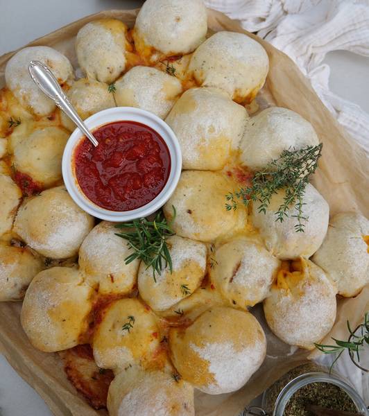 Mediterranes Bubble-Bread